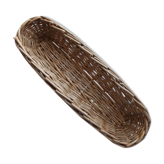Wicker baguette bread pan