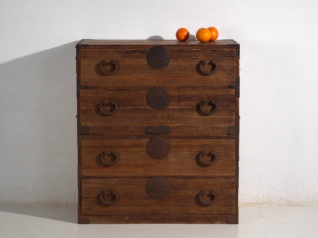 Antique Japanese Tansu Chest – Meiji / Taishō Period (c.1868-1926) #81