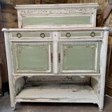 Patinated buffet service