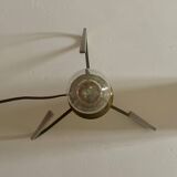 Space age opaline brass lamp from the 60s