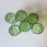 Service in vintage orangeade in light green bubble in very good condition