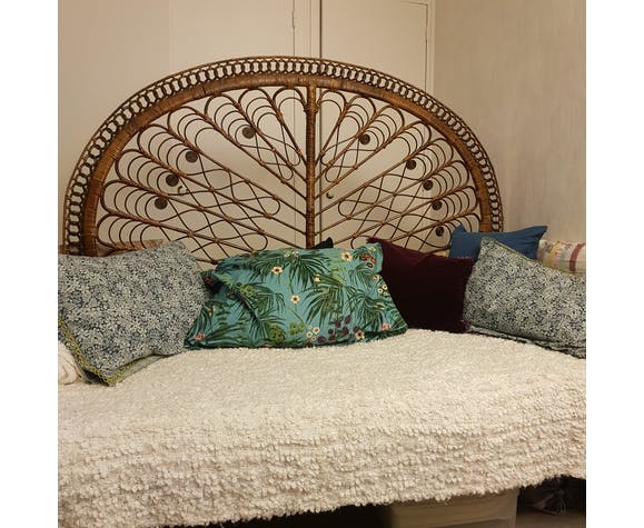 Peacock headboard
