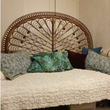 Peacock headboard