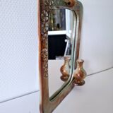 70s ceramic mirror
