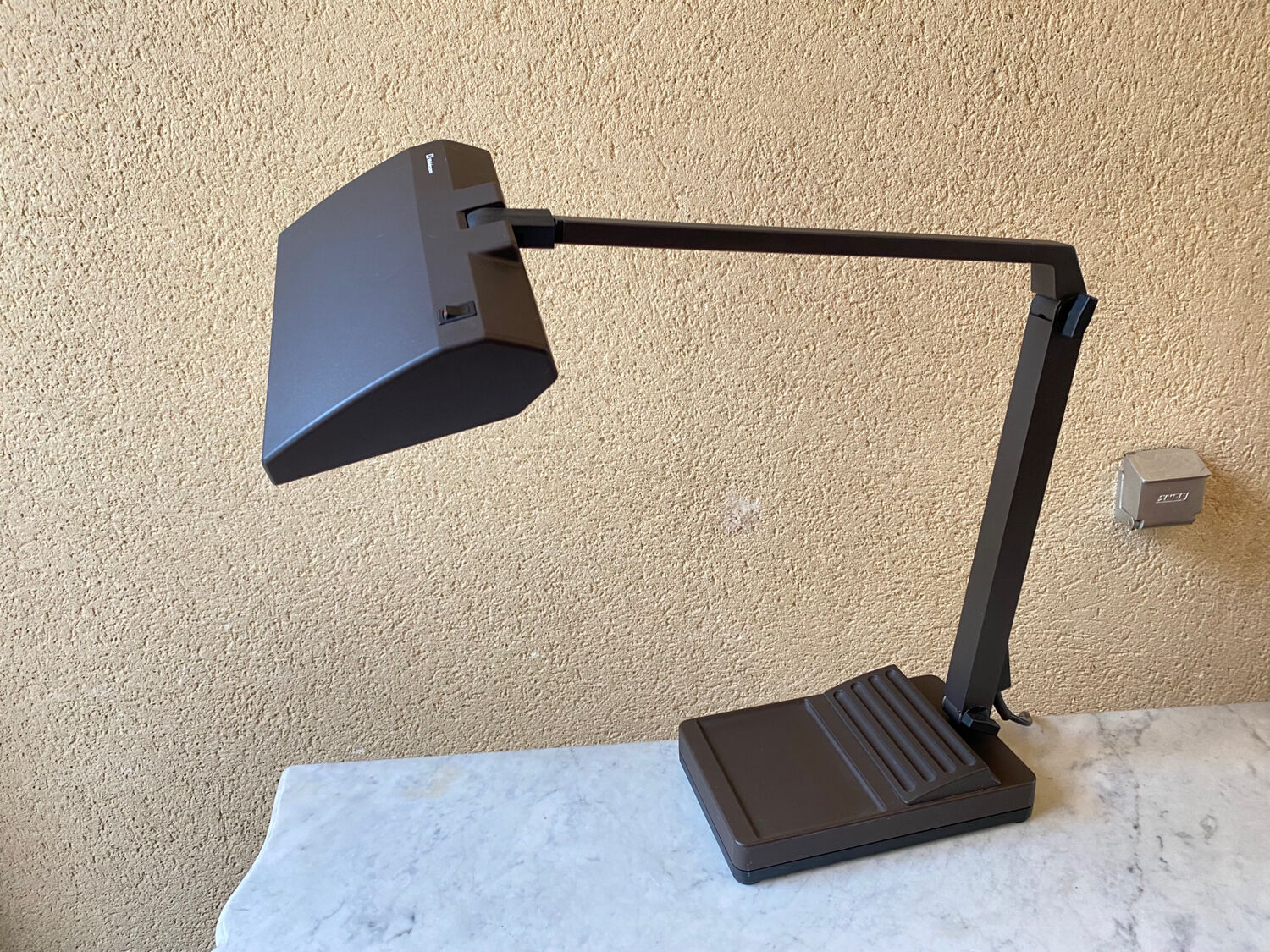 Neon desk lamp Waldmann TL 111 vintage 80s