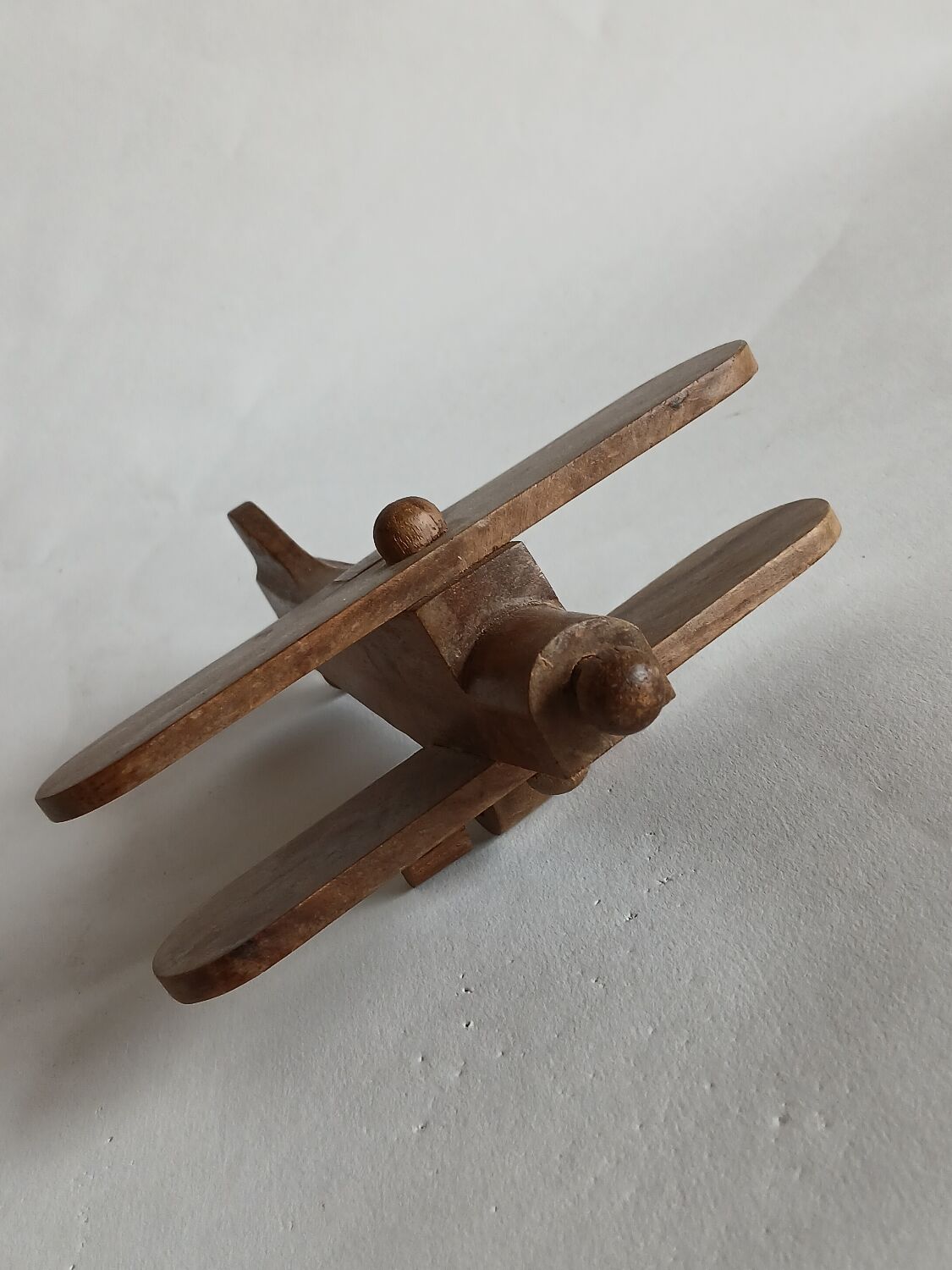Wooden airplane