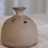 Pique vase Fleurs Vallauris in sandstone