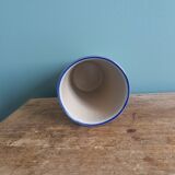 Alsace stoneware tumbler mug glass