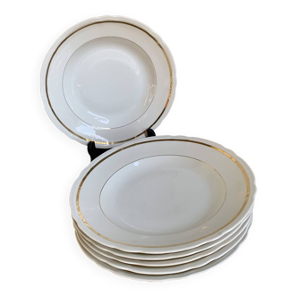 Set of 6 Limoges plates