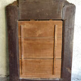 Spanish Renaissance mirror oak XIXth 137cm