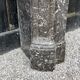 Fireplace Napoleon III in grey marble Saint-anne