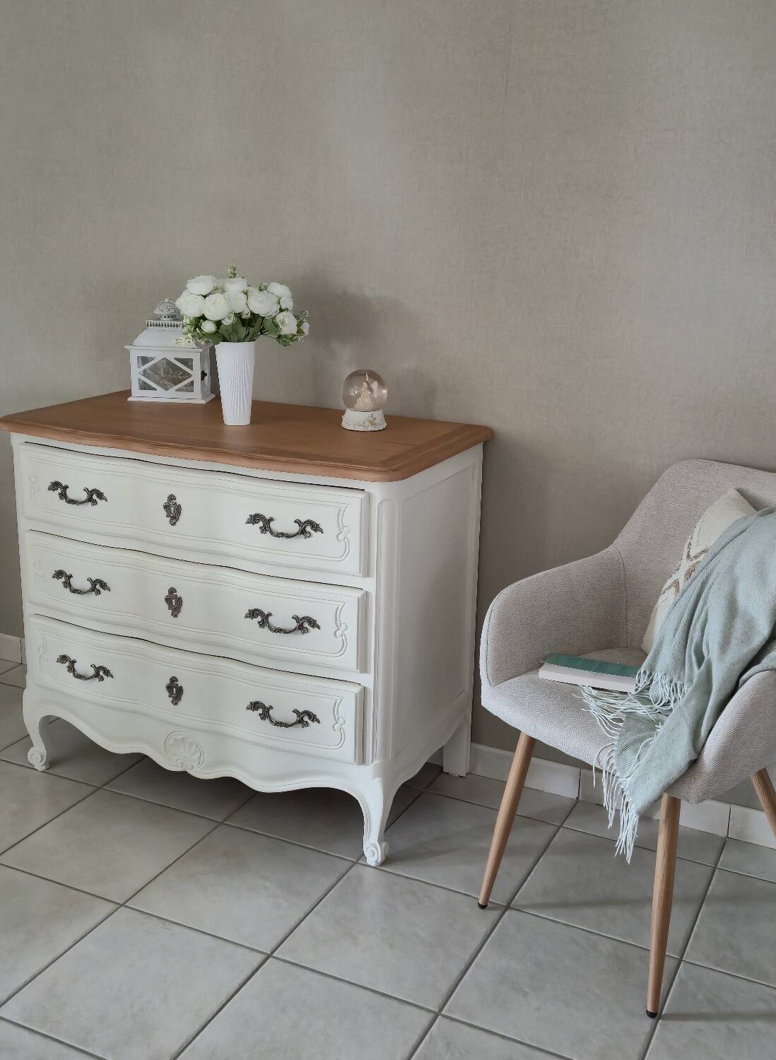 Commode en merisier style Louis XV