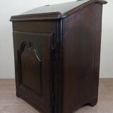 Old Louis XIV period oratory in solid walnut (late 17th century)