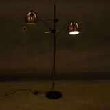 Space-age floor lamp with adjustable spots from the 1970s.