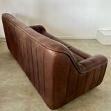 De Sede DS-84 vintage 3-seater designer thick buffalo leather sofa