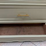 Old wooden bonnet cupboard