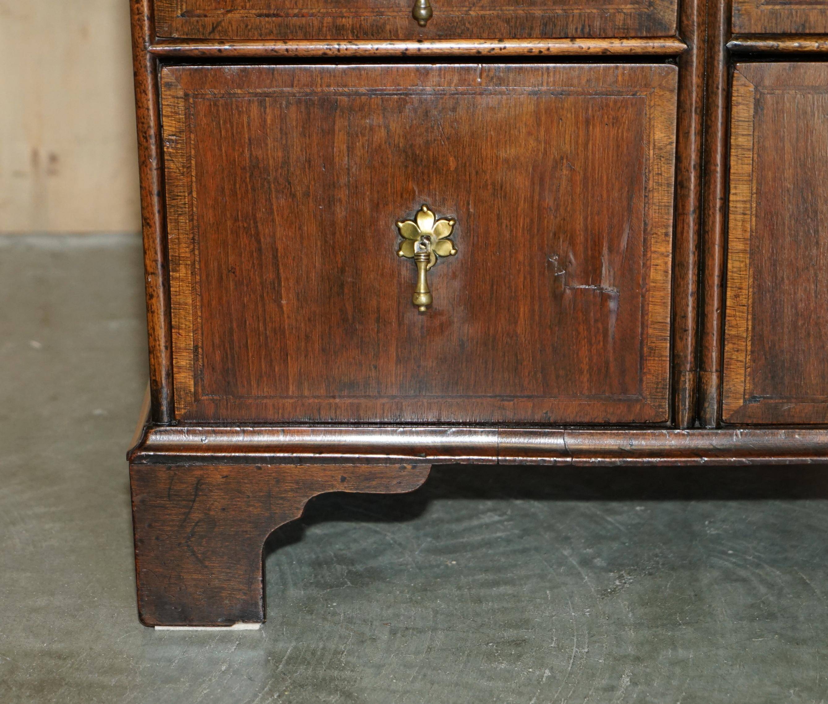 Burr Walnut Commode George III circa 1760