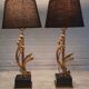 Pair of Deknudt lamps