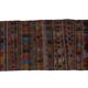 Vintage Turkish hallway rug 98x282 cm