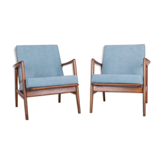 Armchairs 300-139 by Swarzędzka Factory, 1960s, Set of 2