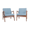2 fauteuils 300-139 par swarzędzka factory, années 1960