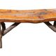Ancien banc brutaliste