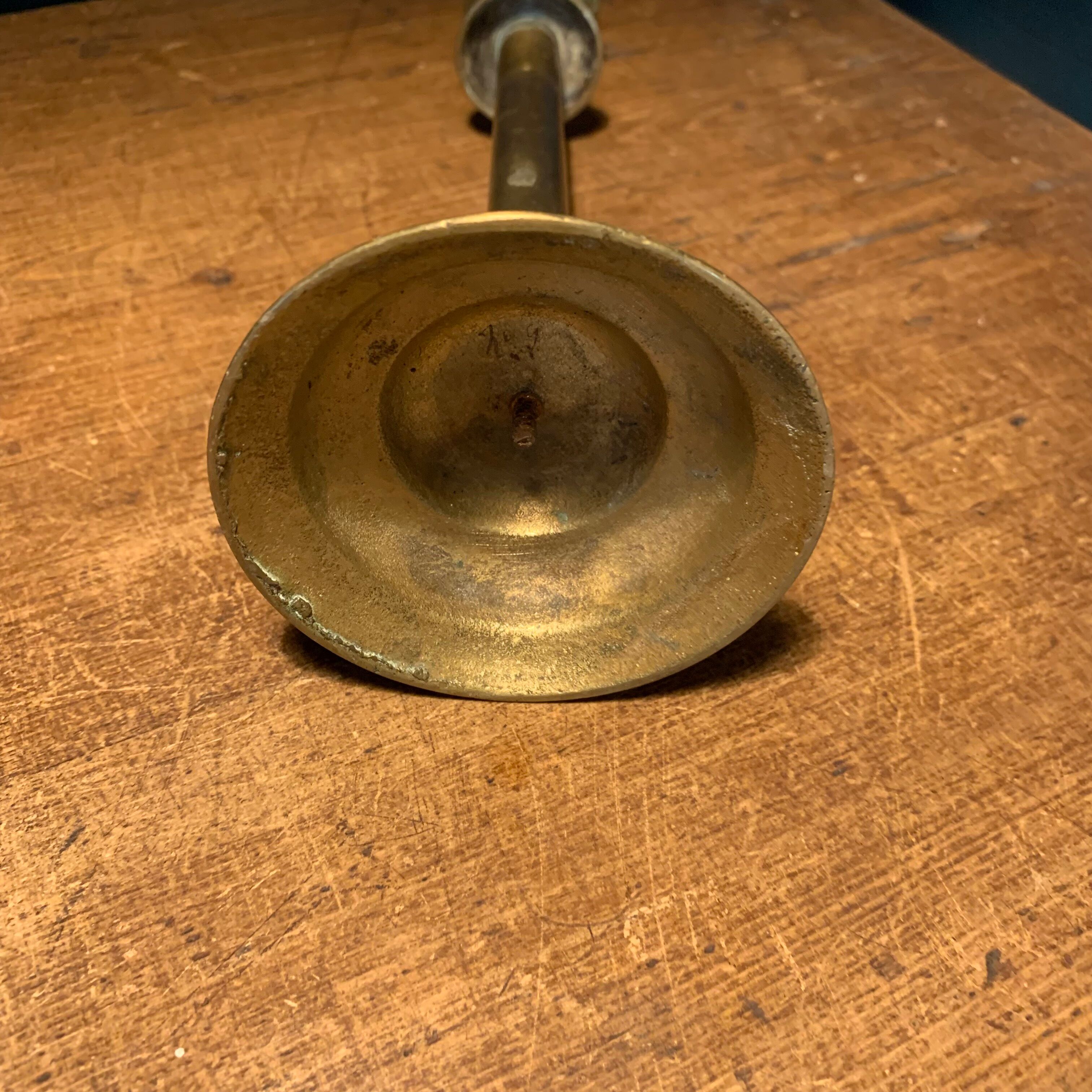 Brass candle holder