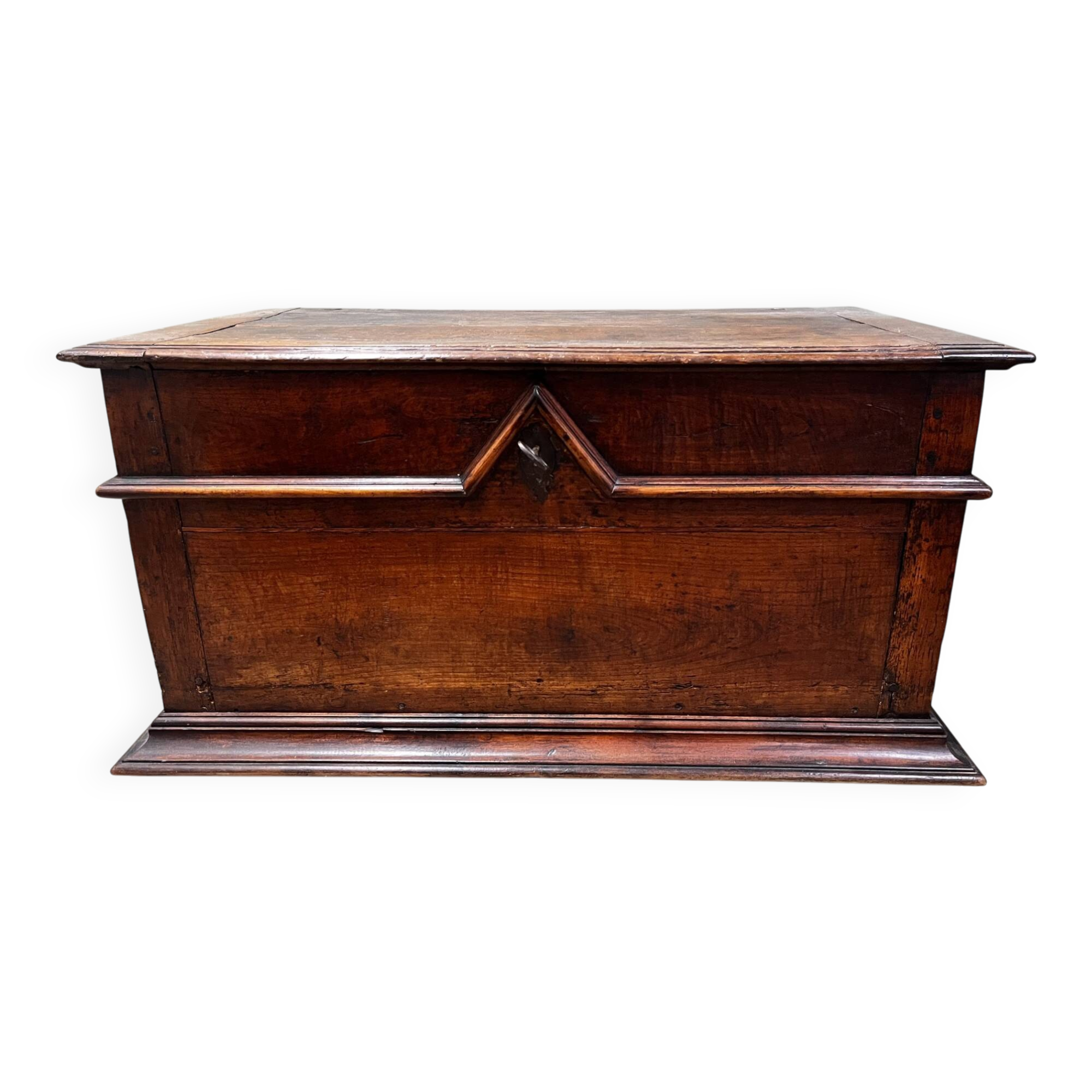 19th-century oak chest