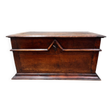 19th-century oak chest