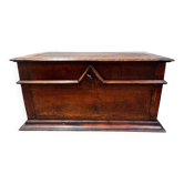 19th-century oak chest