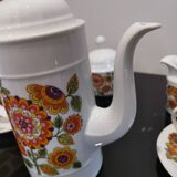 Porcelain coffee service Model Regina Bavaria Germany Vintage70'S