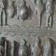 Antique small Dogon bronze door