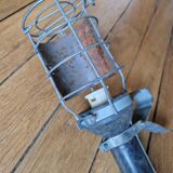 Industrial workshop portable lamp, vintage 1960s