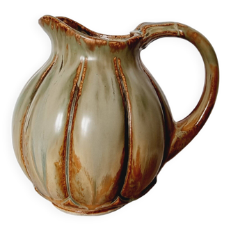 Early 20th century modernist glazed stoneware pitcher