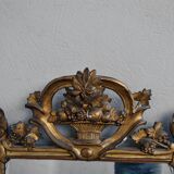 Provence mirror wooden gilded Louis XV era XVIII 72x152cm