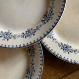 5 plates "Arcachon" Iron Land