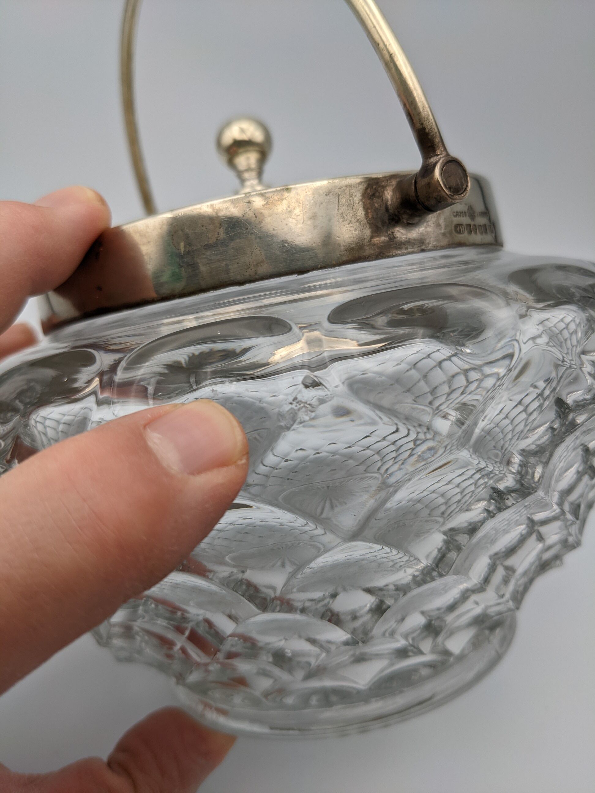 English candy box or biscuit bucket early twentieth century william hutton and sons