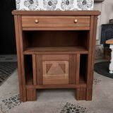 Art Deco vintage bedside tables Jada and Rosa wooden accent furniture