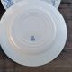 Earthenware plates iron Gien Baroque model