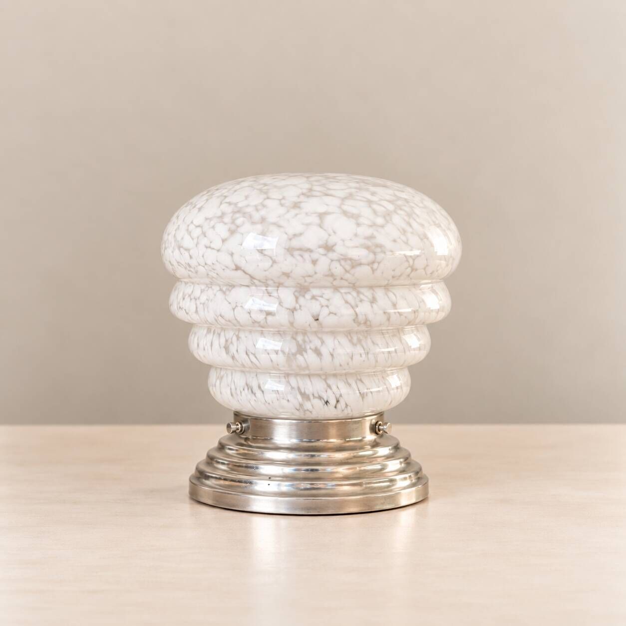 Marsia — Table lamp in Clichy glass | Retro-futuristic design