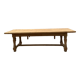 Oak farmhouse table