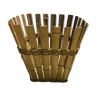 Vintage bamboo basket