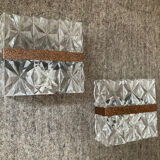 Pair of Erco wall lights from the 60s and 70s