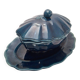 Tureen - Ceramic, Enamel, glossy cobalt blue glaze - 1970