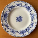 6 assiettes en faïence de B W M & Co