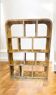 Bibliothèque Art déco en loupe d’orme & bois de hêtre fabrication artisanal