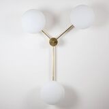 Trienale Ceiling Light in Brass