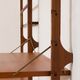 Ergo Wall Unit in teak with 6 shelves and a cabinet by John Texmon for Blindheim Møbelfabrikk