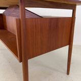 Teak Desk By Gunner Nielsen For Tibergaard