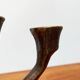 Vintage German brutalist metal candlestick by Dalbeck.